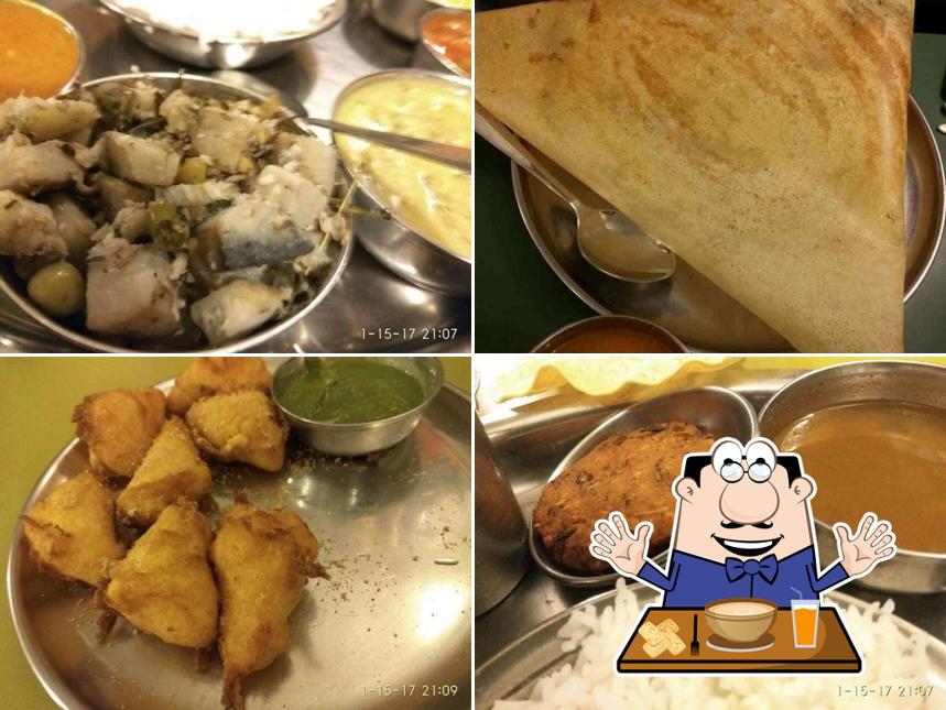 Meals at Thambi Veg Restaurant