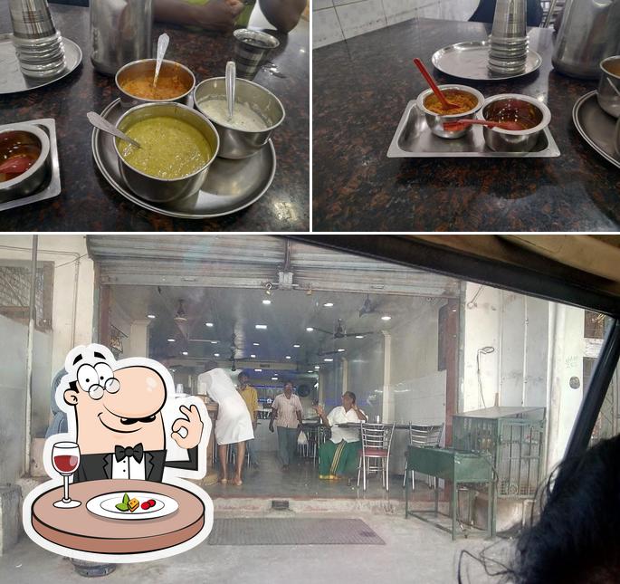Among different things one can find food and interior at Aryaas