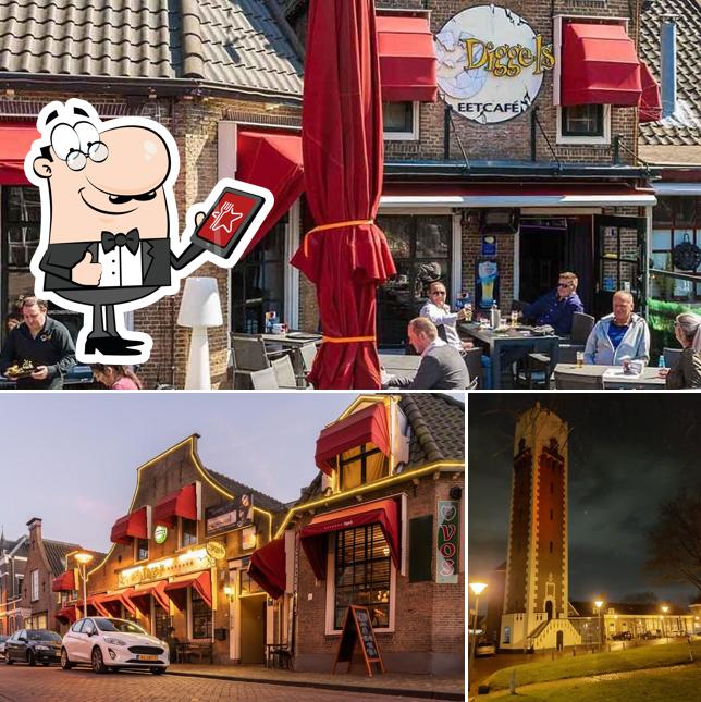 L'extérieur de Diggels Barendrecht