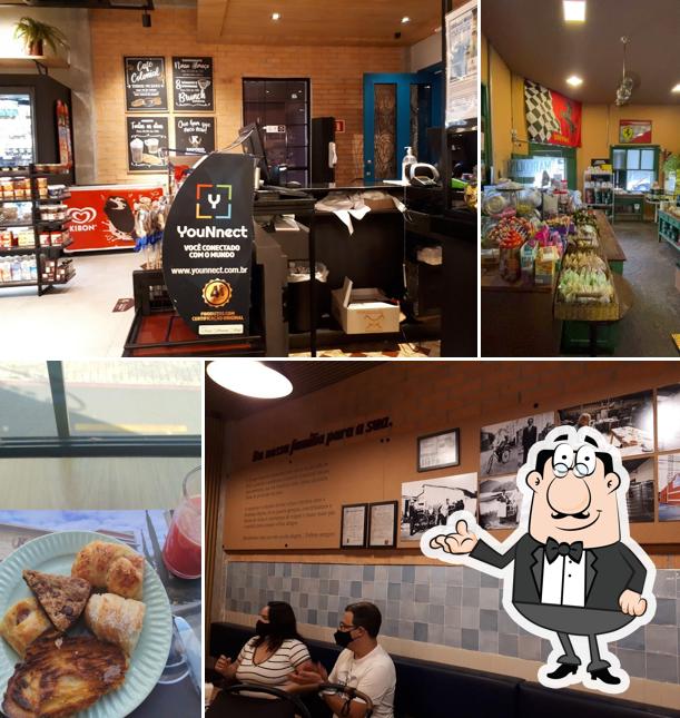 O interior do Empório Kaminski Padaria, Confeitaria E Café Colonial