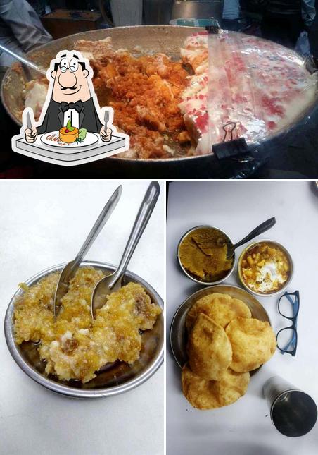 Food at Haji Tea Point Shahi Tukda Dessert Zone
