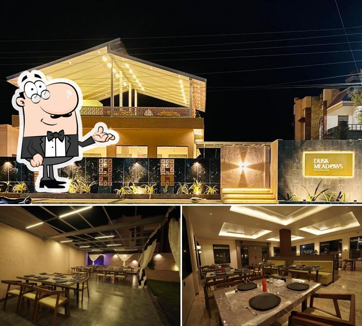 Hotel Shankara [DUSK Meadows Restaurant] is distinguished by interior and exterior