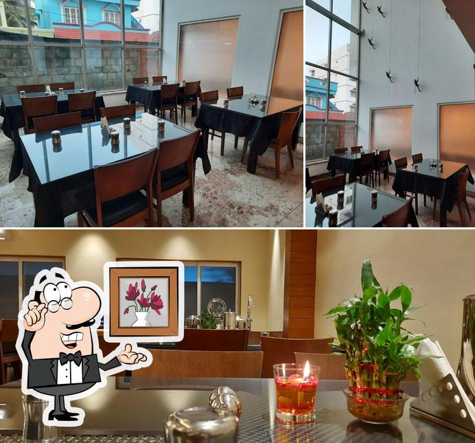 The interior of Indus Buffet