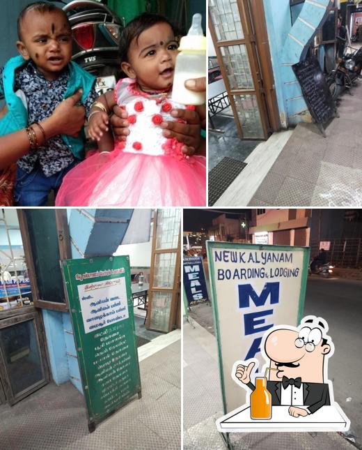 Enjoy a drink at Kalyanam Veg Restaurant