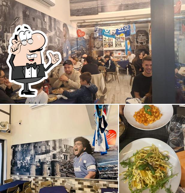 Questa è la immagine che presenta la interni e bevanda di Pizzeria & Trattoria da Ciro Rapuano