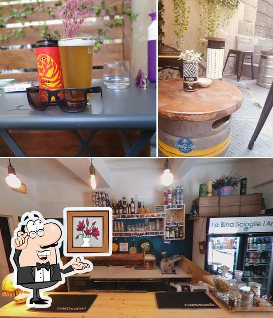 Gli interni di Hoppy Lab Arezzo