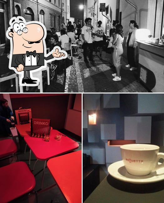 Gli interni di Moquette Bar Forlì