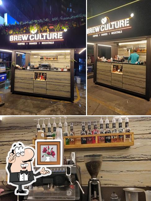The interior of Brew Culture - Amanora