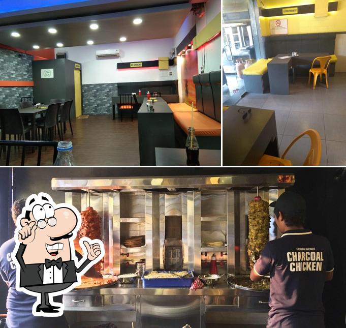 The interior of Charcoal Chicken