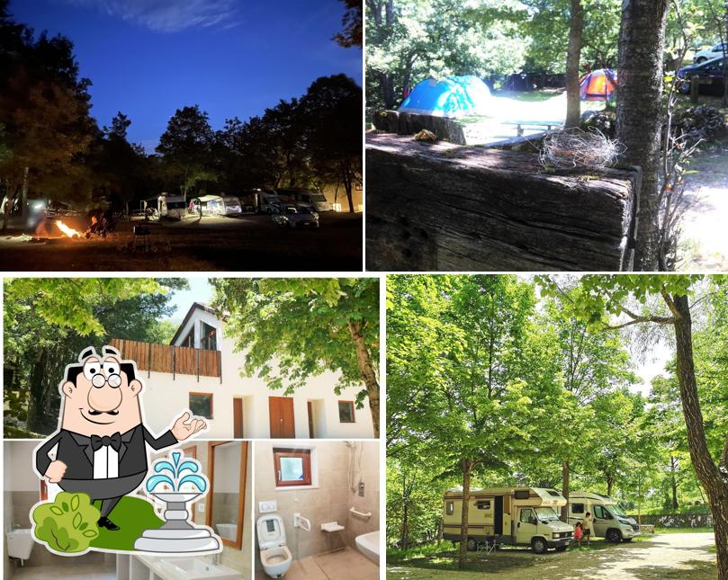 Gli esterni di Camping Wolf - Parco nazionale d'Abruzzo