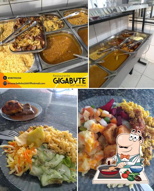 Curry de frango em Gigabyte