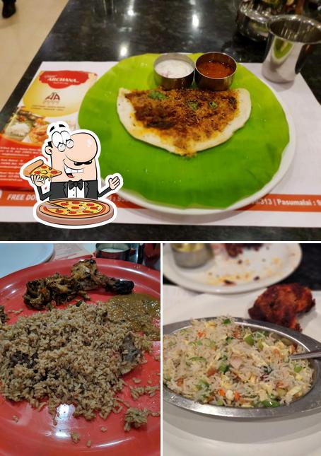 Order pizza at ARCHANA