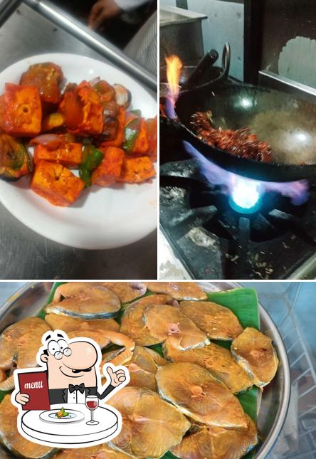 Food at Hotel Babruvahana