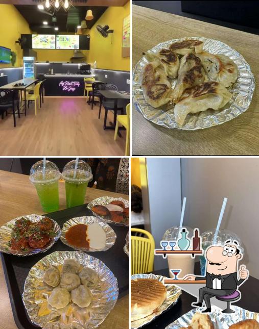 The interior of Hotpan Momos