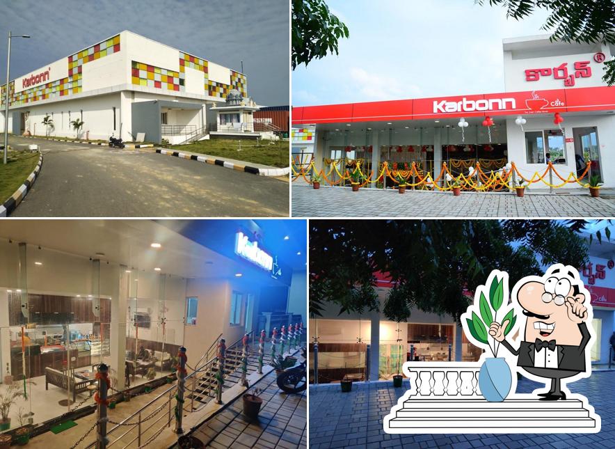The exterior of Karbonn Cafe