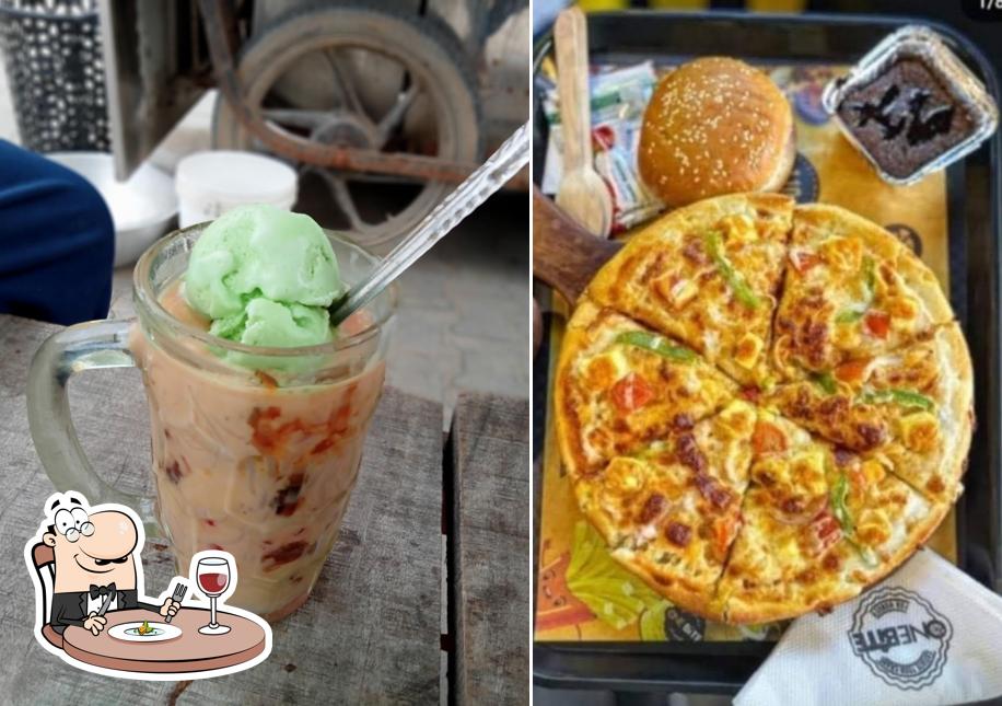 Food at Krishana Ice Cream & Soup Bar