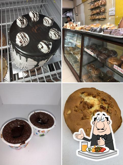 Food at New Diamond Bakery