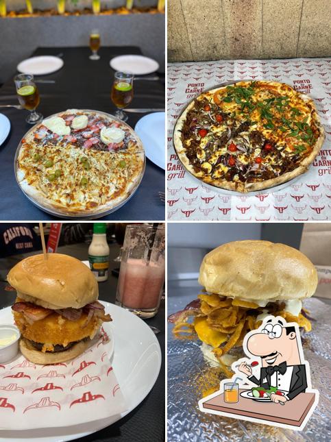 Sanduíche de carne de porco desfiada em PONTO DA CARNE GRILL HAMBURGUERIA E PIZZARIA