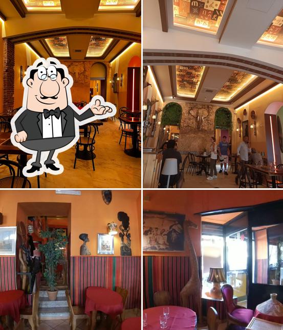 Gli interni di Ristorante Africa