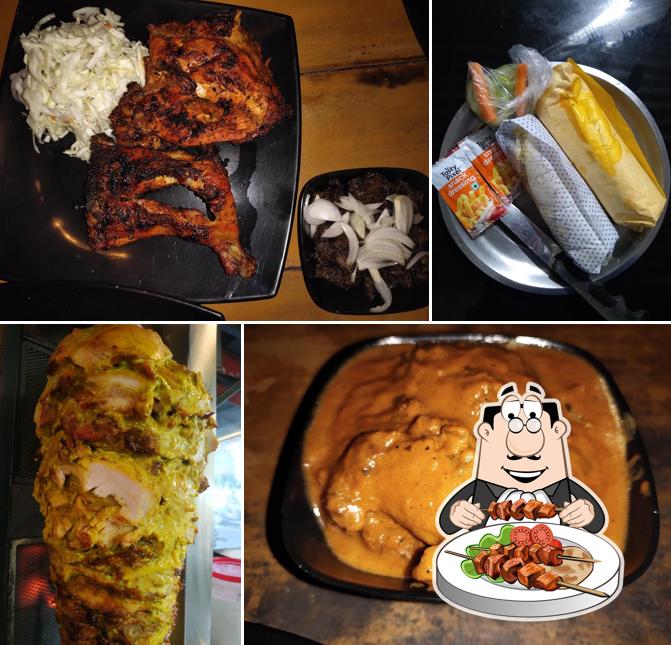 Food at Al wafa Cafe