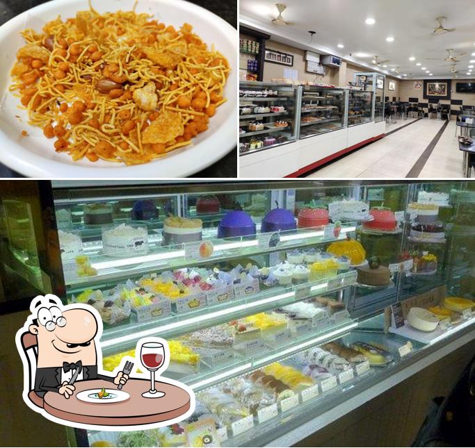 Food at Aroma Bakery