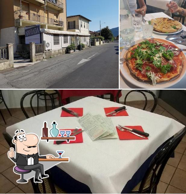 Gli interni di Arribabà