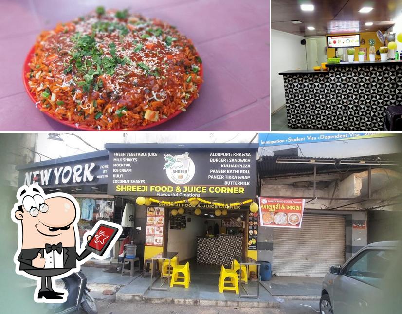 The exterior of Shreeji Food & Juice Corner