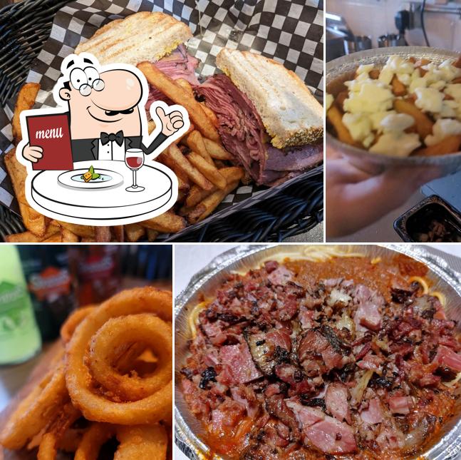 Nourriture à Edward Smoked Meat