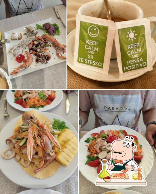 Scegli tra i vari prodotti di cucina di mare offerti a La Conchiglia Eraclea Mare