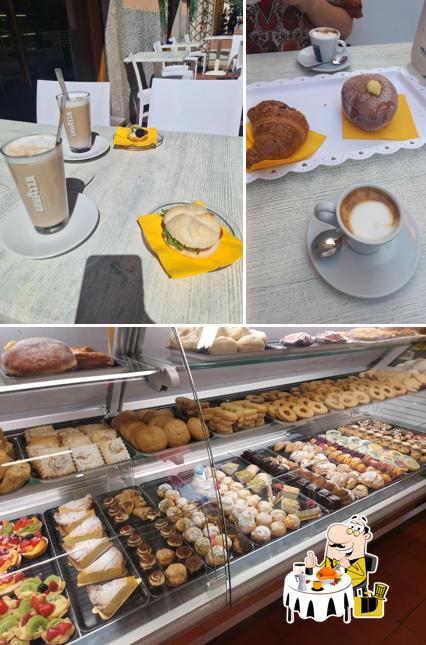 Questa è la foto che presenta la cibo e interni di Pasticceria Le Delizie