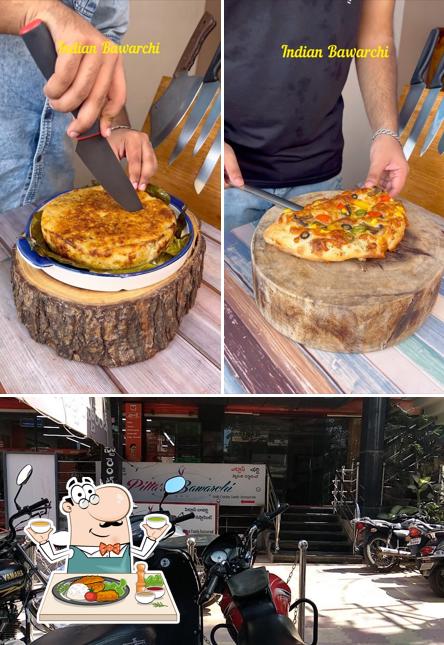 Food at Pitta's Bawarchi