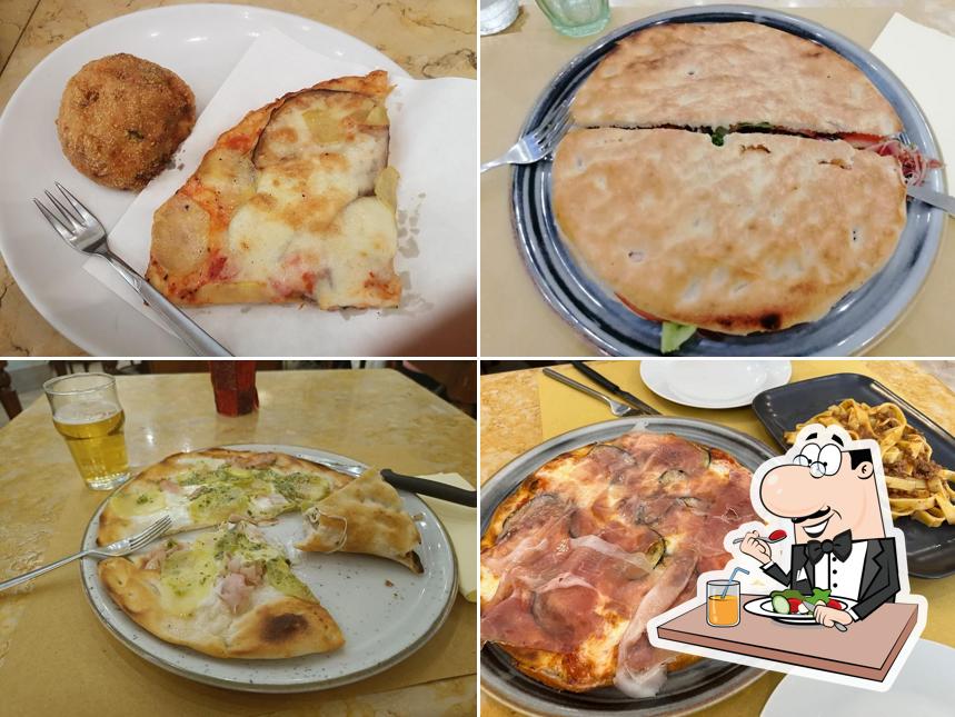 Platti al Pizzeria Da Filippo Pisa