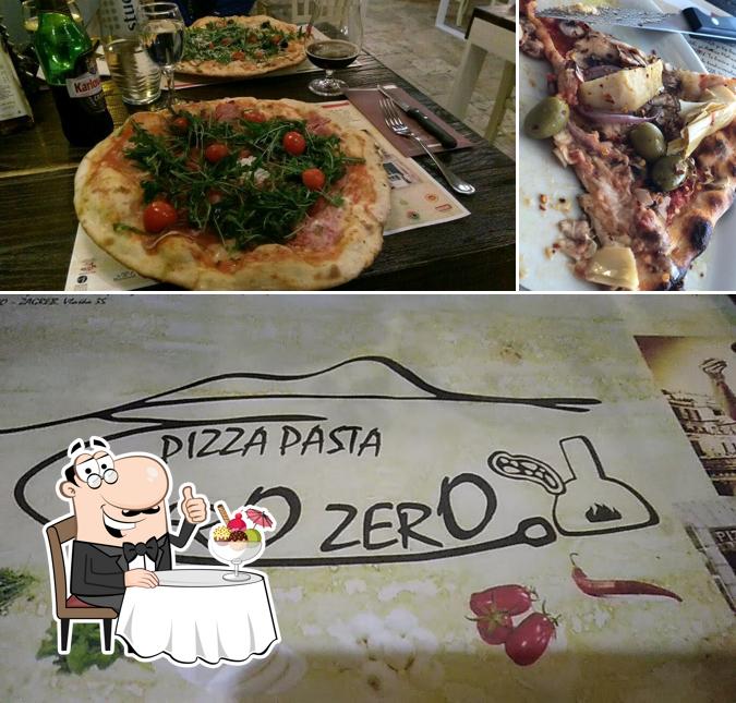 Pizzeria Zero Zero offre un'ampia gamma di dolci