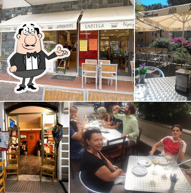 Gli interni di Gipsy Queen Bar Enoteca