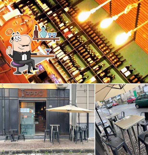La foto di interni e bevanda da T'APPO' VINERIA