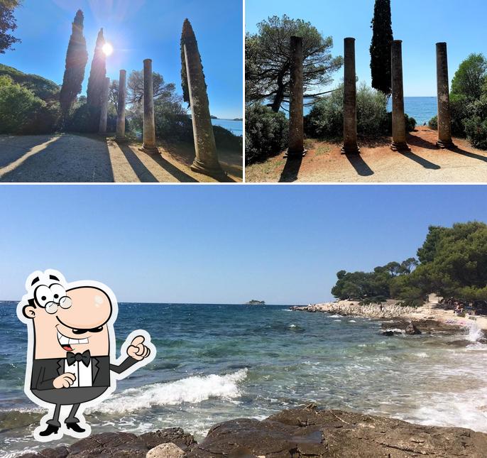 Goditi la vista dagli esterni di Punta Cabana