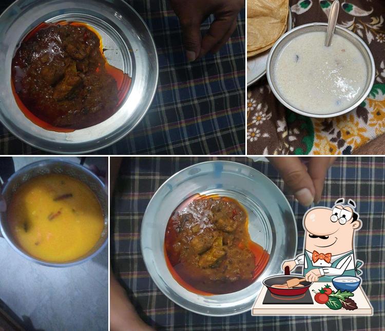 Chicken curry at Aditya Tiffin service