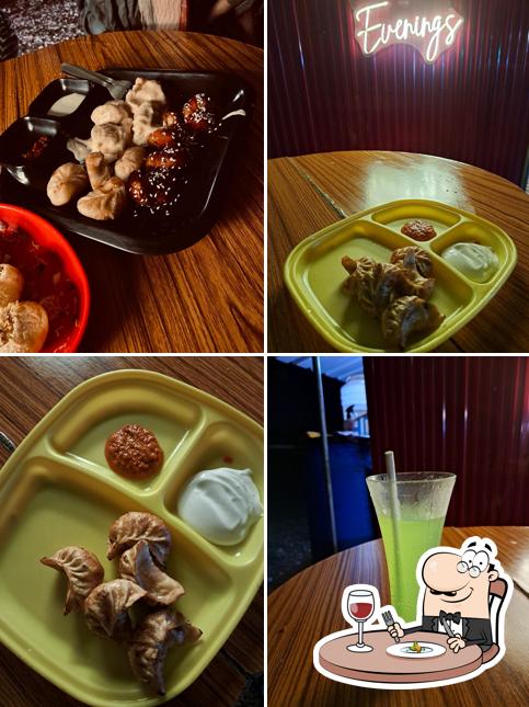 Meals at Chaamos - Momos Chaats Chinese Juice Burger Tea