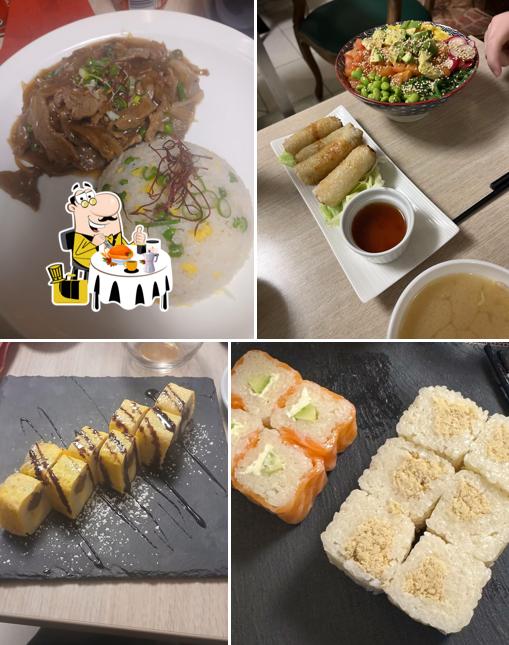 Crispy sushi & wok