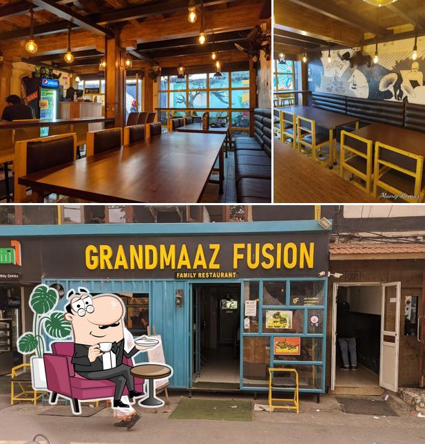The interior of GRANDMAAZ FUSION