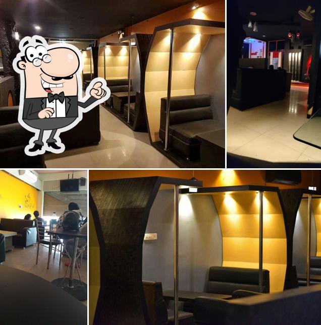 The interior of Kazuza Restaurant