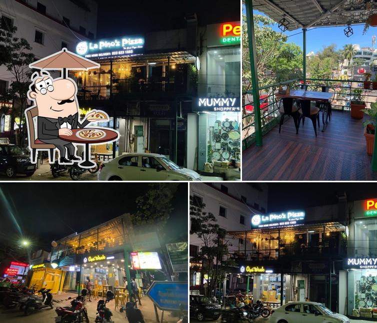 The exterior of La Pino'z Pizza Kilpauk