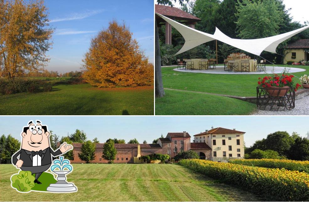 Guarda gli esterni di Villa Le Colombare