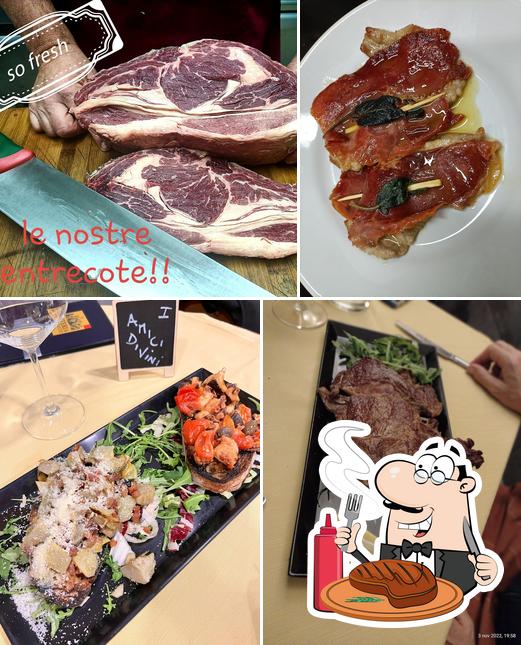 Scegli i piatti di carne a OSTERIA AMICI DIVINI