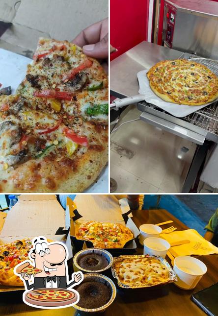 Try out pizza at Pizza Poppins