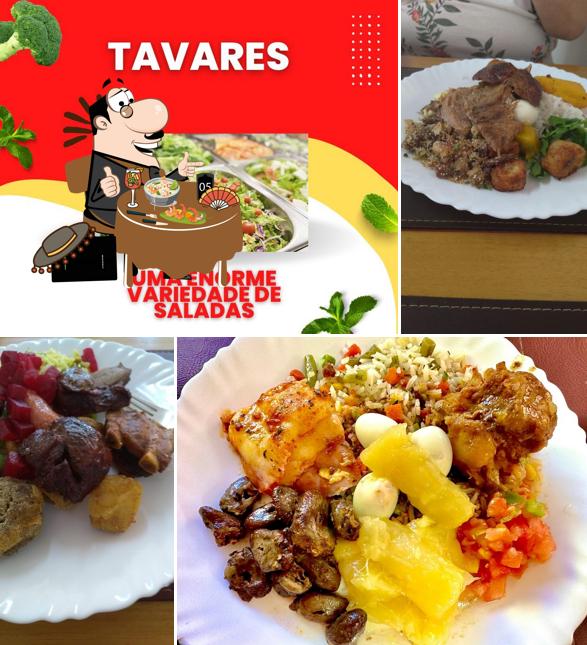 Comida em Restaurante Tavares - Gama
