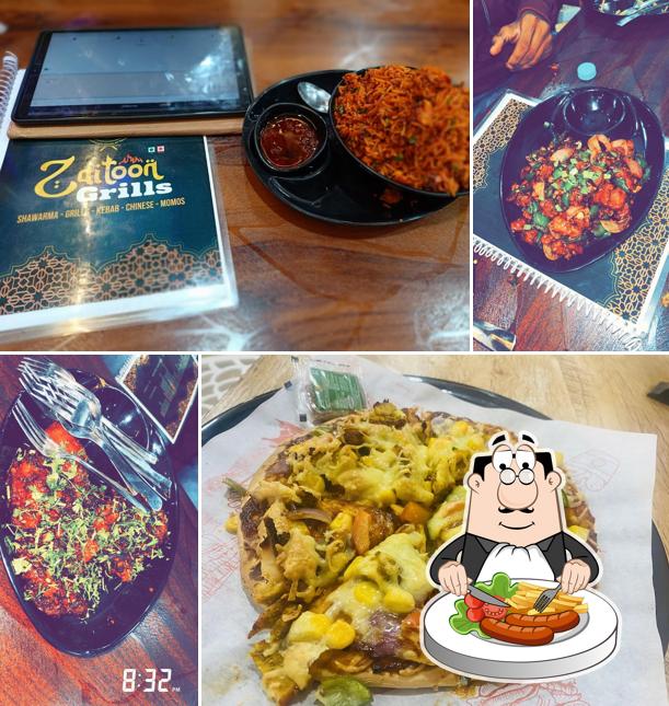 Meals at Zaitoon Grills Bijapur - The Best Authentic Shawarma & Chinese Fast Food