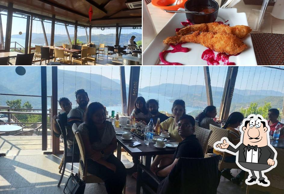 The photo of interior and food at Vyanjan