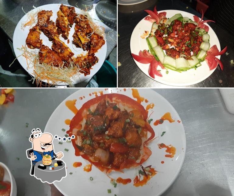 Food at Bahar Cafe