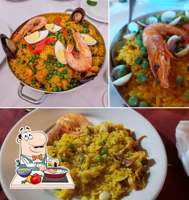 Paella em Fuentes